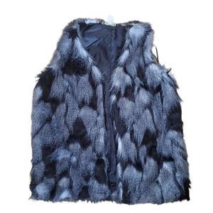 Vivid Faux Fur Vest S